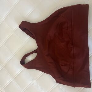 lululemon athletica Red Crop Top